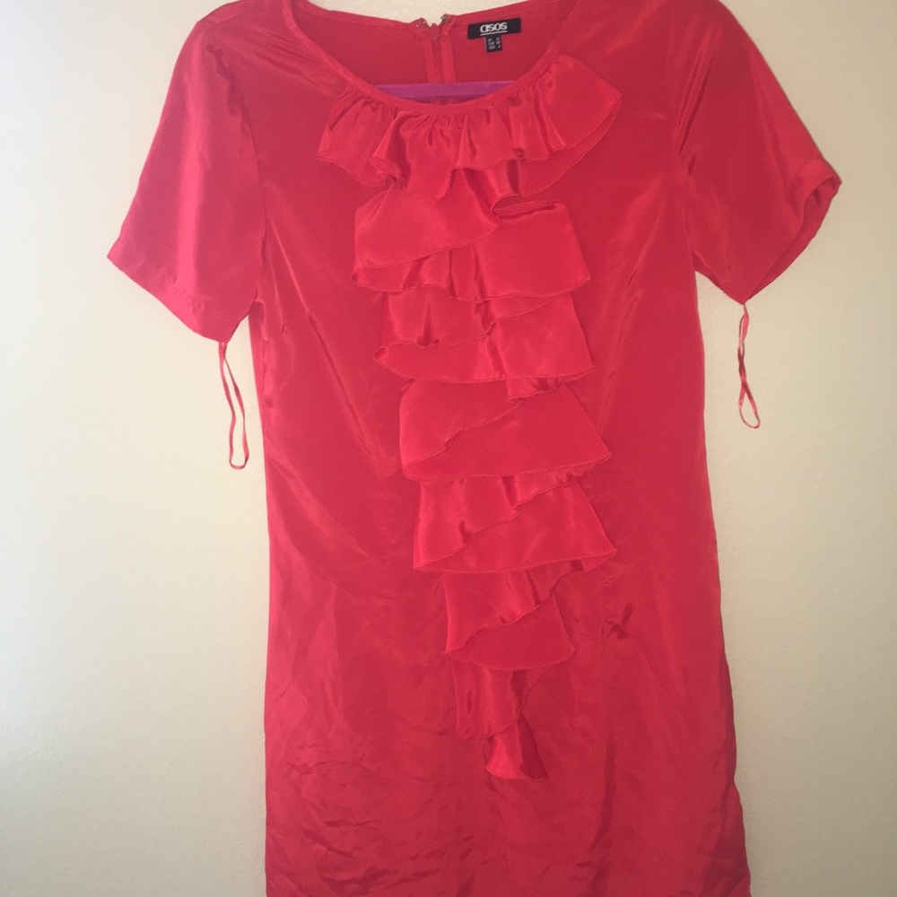 SCARLET RED DRESS BY ASOS